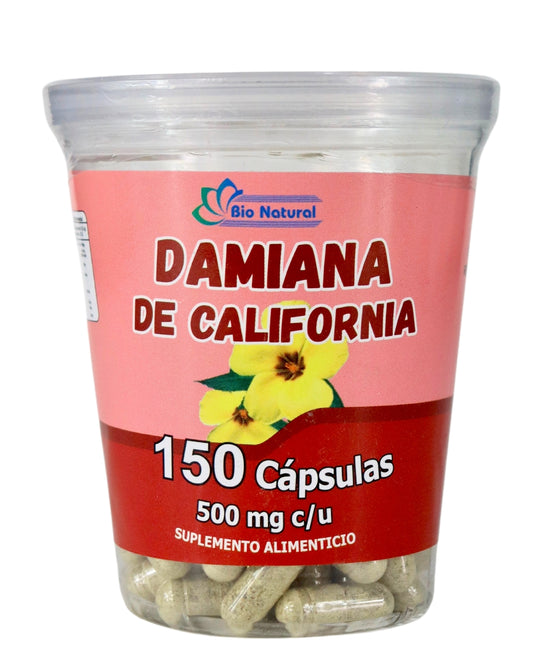 Damiana de California 150 cápsulas