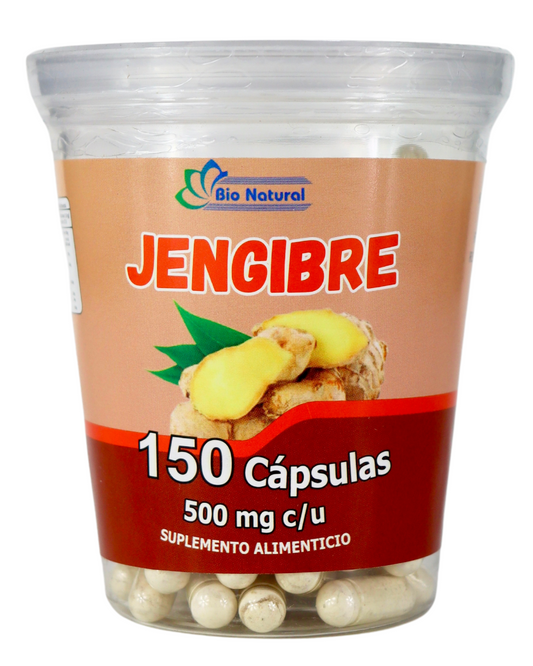 Jengibre 150 cápsulas